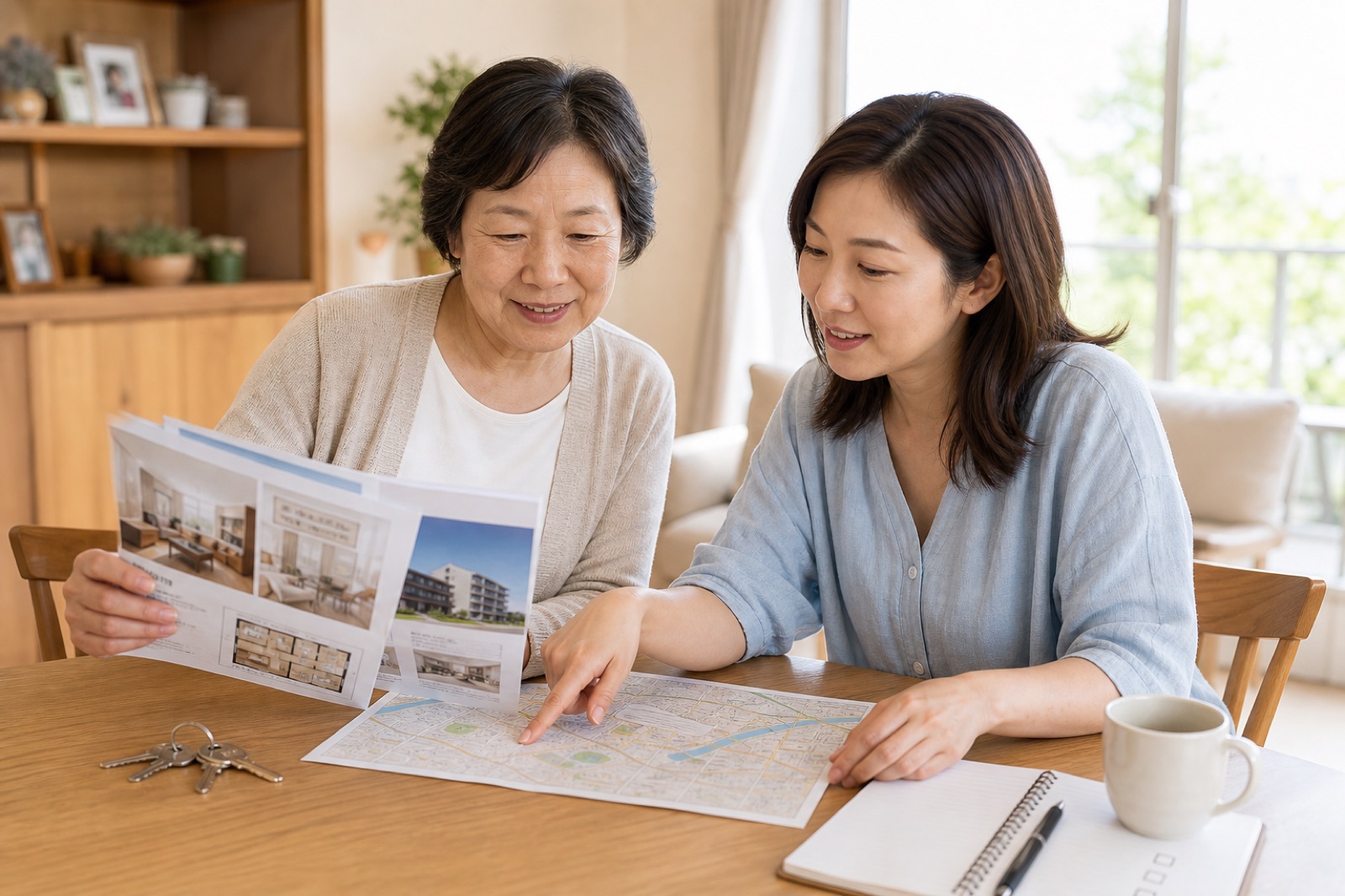 西宮市北部の住宅地イメージ